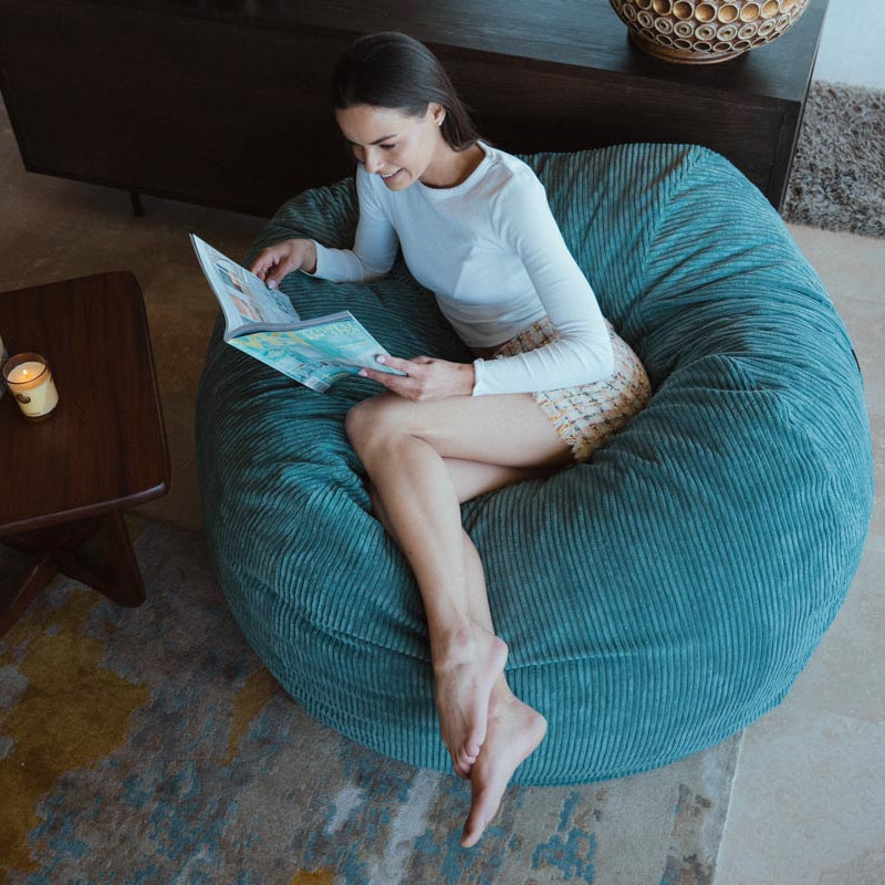 L Sak Teal Corduroy Extra Cover - Happy Sak SA