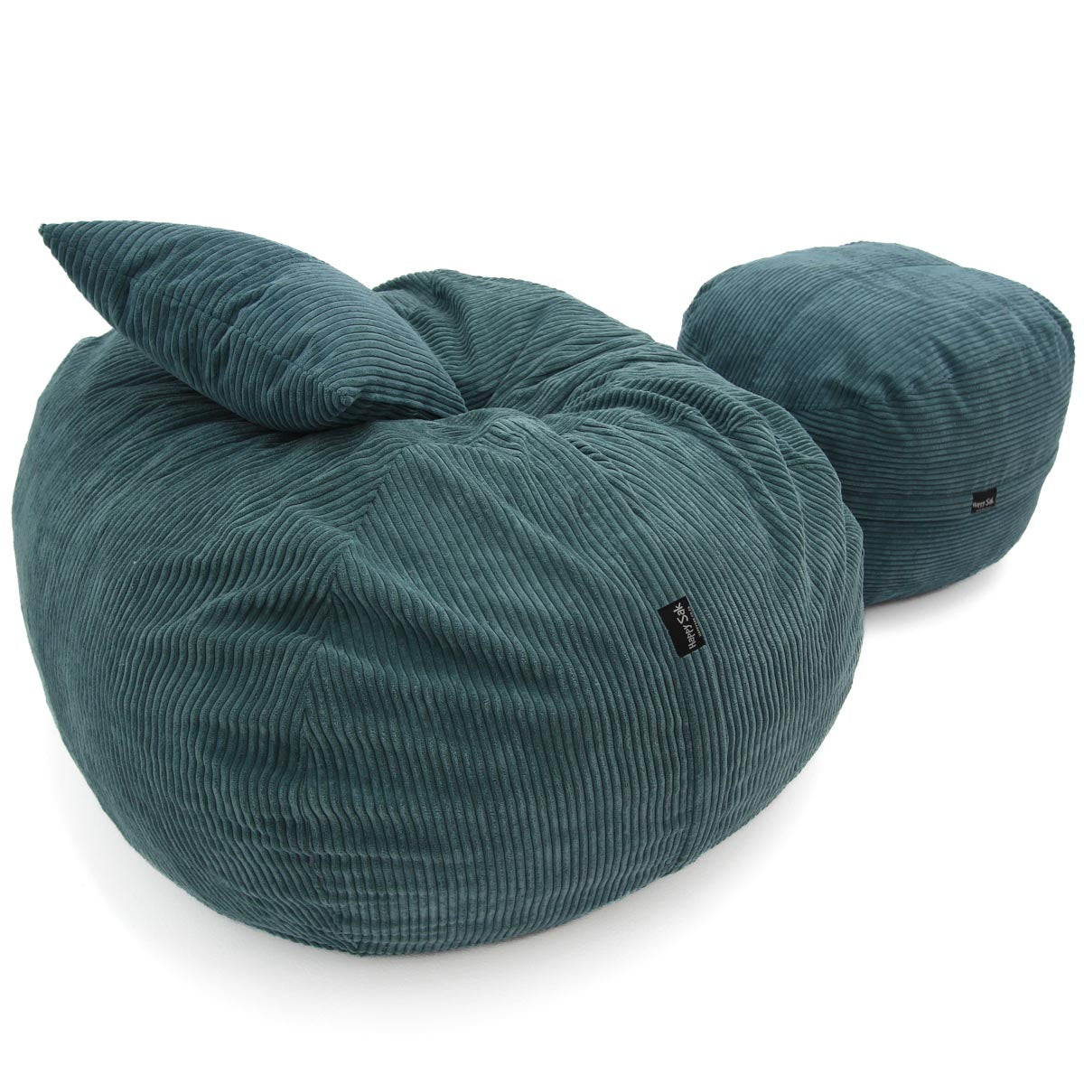 Teal Cord M + Footsak + Scatter