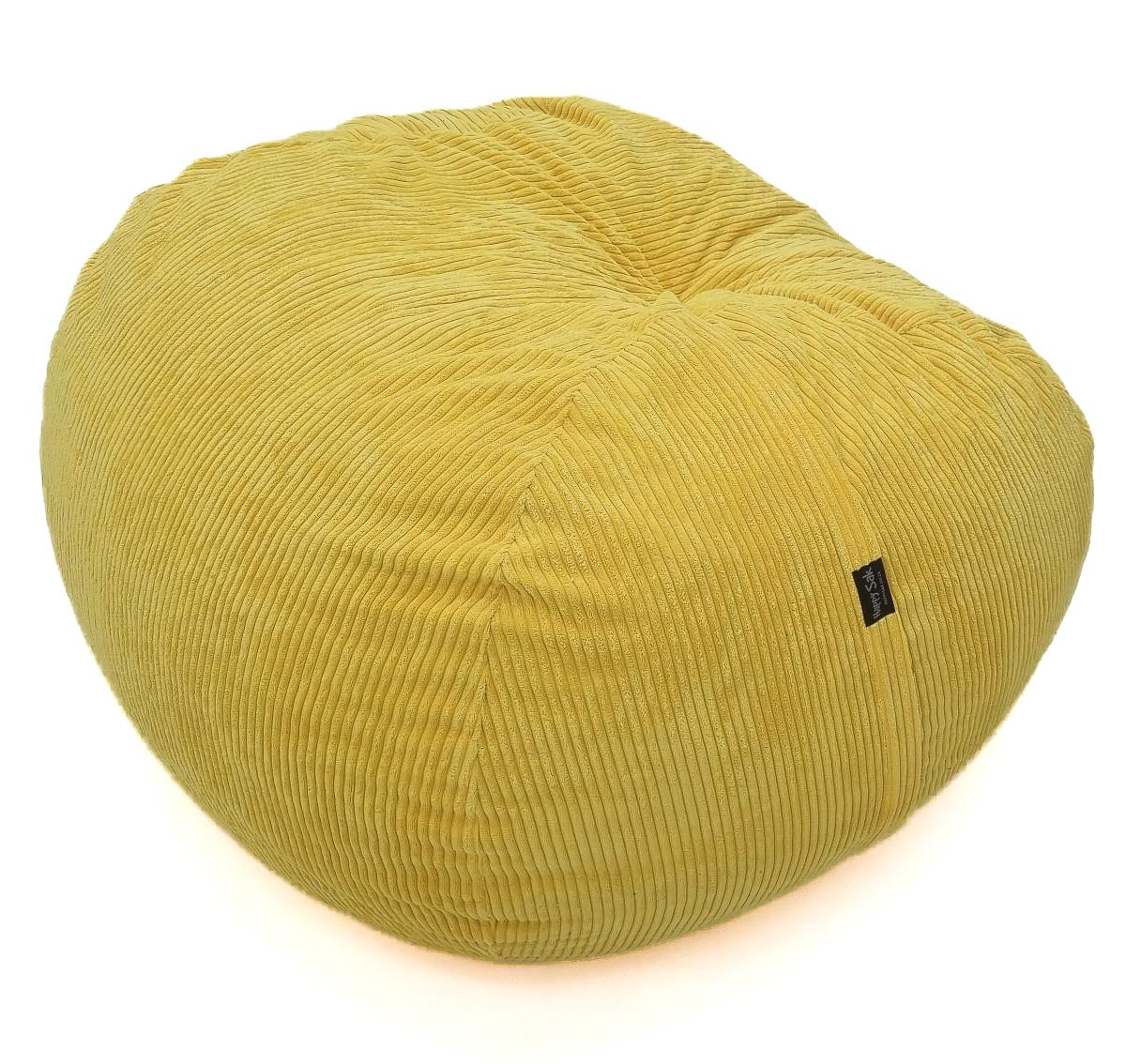 yellow bean bag
