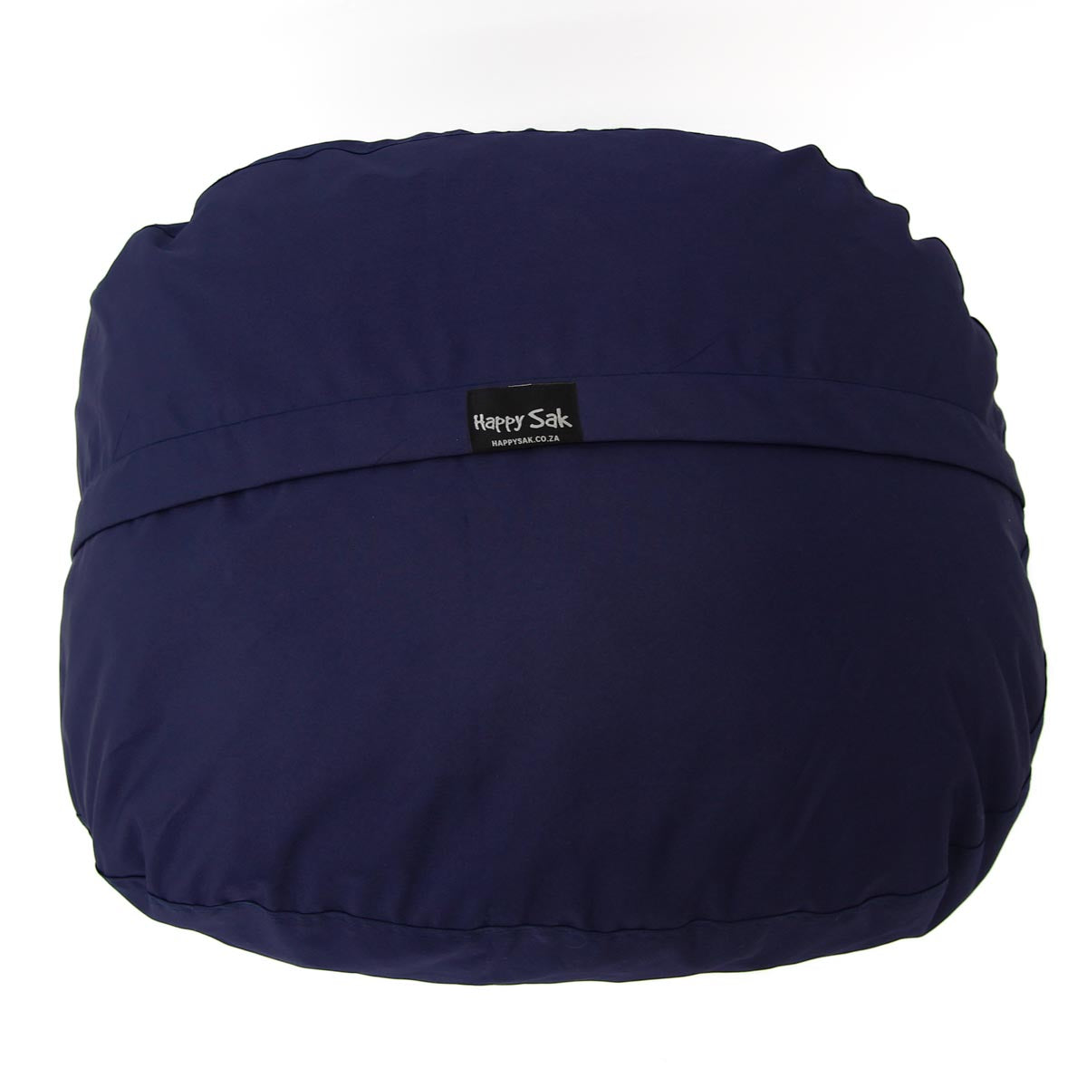 Navy blue Happy Sak seat on a white background