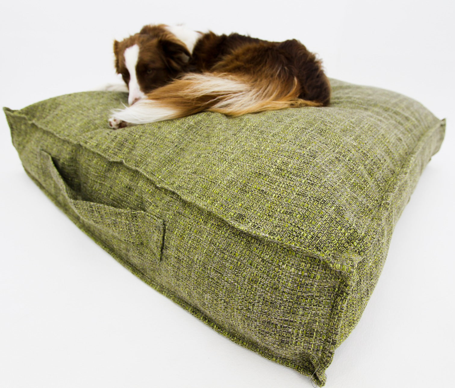 M Dog Bed Green Extra Cover